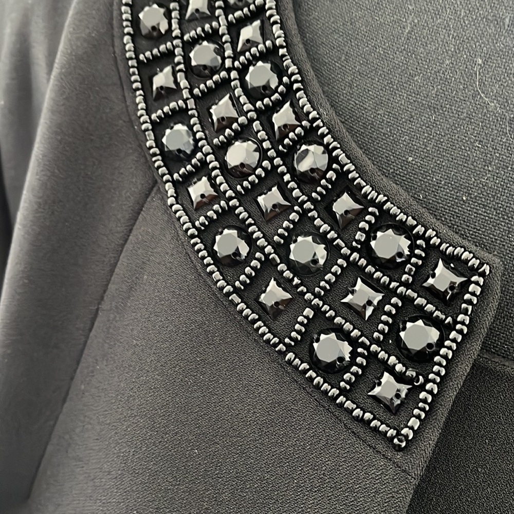 Dress and Blazer (2PC) - Black - Picture 3 of 10